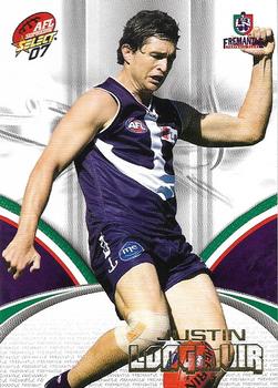 2007 Select AFL Supreme #72 Justin Longmuir Front